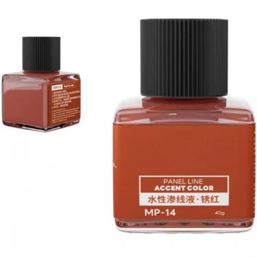 Imagem de MP-10~MP-27 40 g Tinta de revestimento à base de água para painel de tinta de construção de modelos, cor de destaque de linha (Hobby Tools) (MP-14)