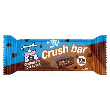 Imagem de Barrinha de Proteína Crushbar +Mu Avelã 40g-Unissex