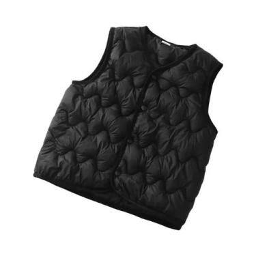 Imagem de Colete Sem Mangas Quente Para Meninos E Meninas Outono Inverno Roupas 