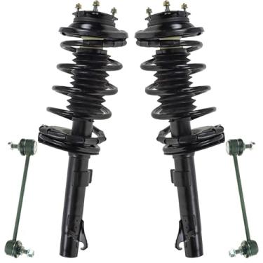 Imagem de Kit de 4 peças de suporte e mola de bobina para montagem de barra oscilante LH RH para Ford Focus