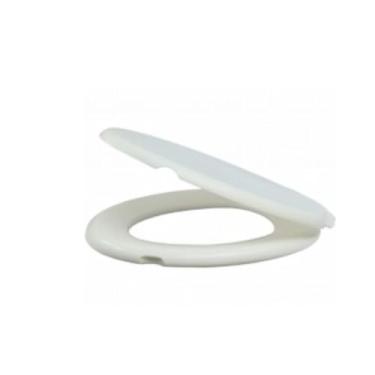 Imagem de Assento Sanitário Almofadado Preto Universal Oval, Modelo Florença Alumasa, Tampa de Vaso Macia com Respiro, Resistente e Confortável(PRETO) (BRANCO)