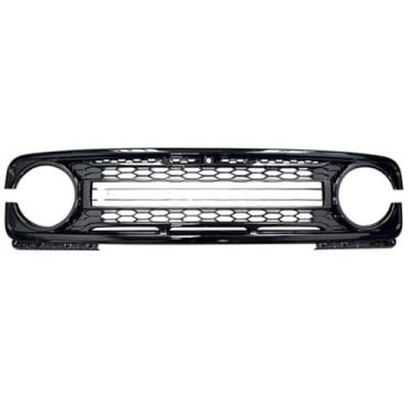 Imagem de Kit de carroceria de grade decorativa para para-choques de carro Grade de para-choque frontal compatível com parte externa do tanque 300 (estilo de borda)