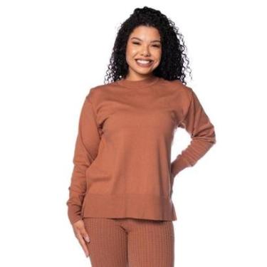 Imagem de Blusa Feminina Biamar Mullet Algodão Azul-Feminino