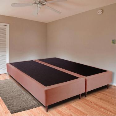 Imagem de Base Box Bipartido Queen 158x198x38cm Luana Multimóveis Cr35379 Castor