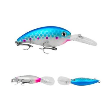 Imagem de Isca De Pesca Plástica Biomimética Multicolorida 10CM-14G Acessórios D