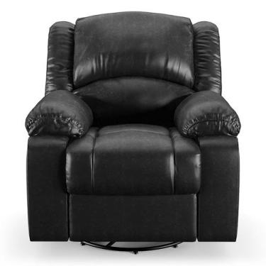Imagem de Poltrona do Papai Reclinável Sala de Cinema Barcelona Glider Manual Gi