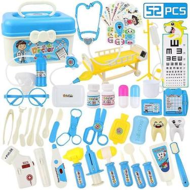 Imagem de Novo kit médico para estetoscópio Doctor Kit Toys - Gloome Store