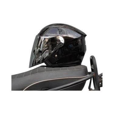 Imagem de Capacete De Motocicleta Unissex Com Lente Dupla Semi-Coberta JIEKAI-51