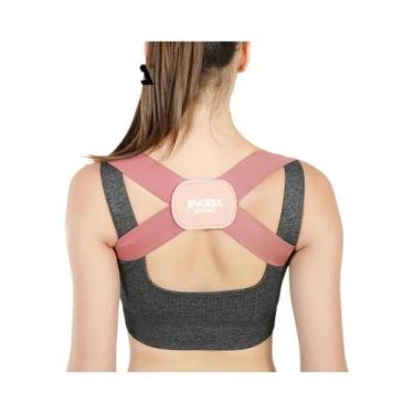 Imagem de Corretor Postural Ajustável Para Suporte Das Costas, Cinto De Ombro E 