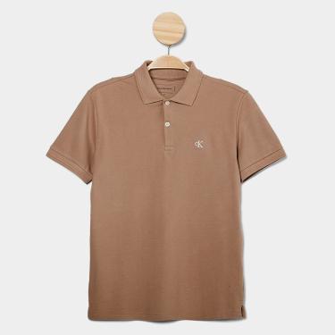 Imagem de Camisa Polo Infantil Calvin Klein Casual Menino-Unissex