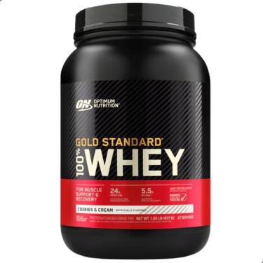 Imagem de 100% Whey Gold Protein Standard New 907g 2 LBS Optimum Nutrition-Unissex