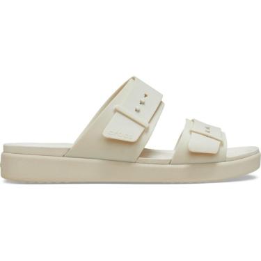 Imagem de Sandália Crocs Brooklyn Buckle Downlow Sandstone-Feminino