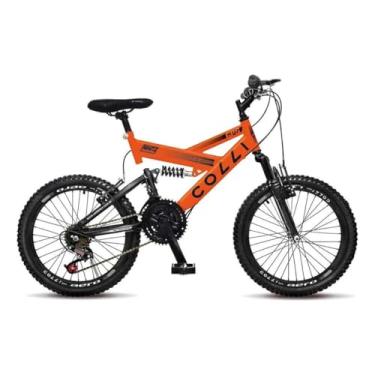Imagem de BICICLETA COLLI GPS ARO 20 COM DUPLA SUSPENSÃO