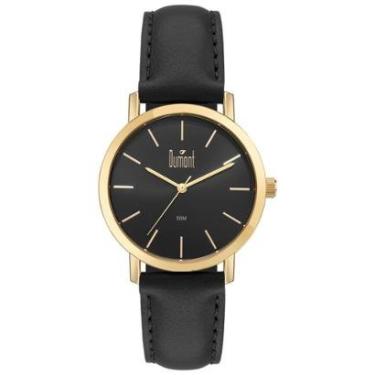 Imagem de Relógio Dumont Masculino Traveller Dourado - DU2035MOR/5P-Masculino