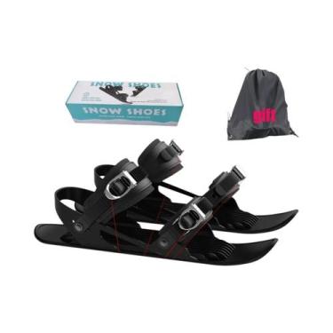 Imagem de Patins De Esqui Universais Mini Snowblades Skiboard Para Esportes Ao A