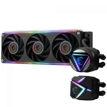 Imagem de Water Cooler MSI MAG Coreliquid C360 V2, ARGB, 360mm, Intel-AMD, Preto
