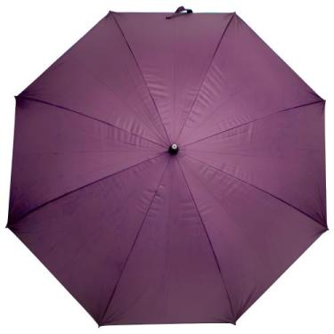 Imagem de Guarda Chuva Adulto em Fibra Sistema Abertura Automático - Yins, Roxo