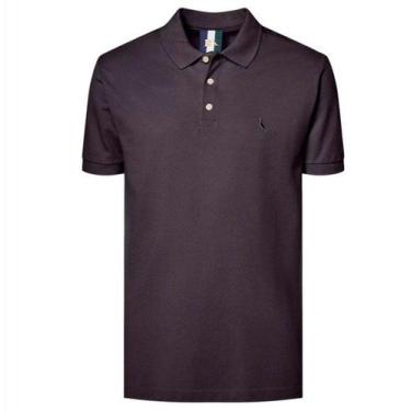 Imagem de Camisa Polo Masculina Reserva Piquet Classica, Grafite, 3G