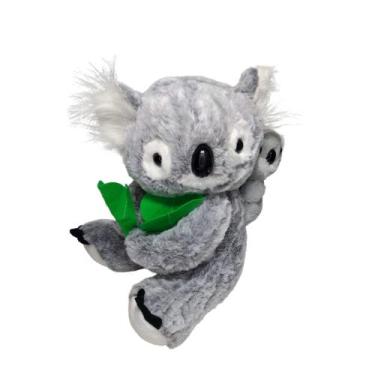 Imagem de Coala De Pelúcia com Filhote 31cm - Sunn Toys, Cinza