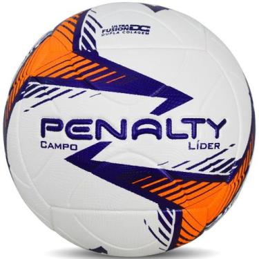 Imagem de Bola De Futebol Campo Penalty Líder XXIV, Branco, Laranja, Único