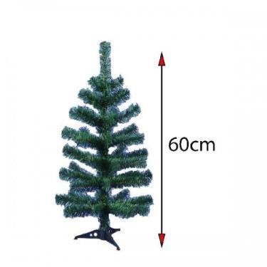 Imagem de Árvore De Natal 60cm Com 50 Galhos - Verde - riomaster