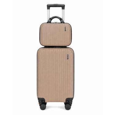 Imagem de Kit Mala de Viagem 20" + Frasqueira Polipropileno World Bags Resistent