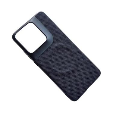 Imagem de Capa Magnética Fosca De Nylon Trançado Para Moto Motorola Edge 70 Ultr