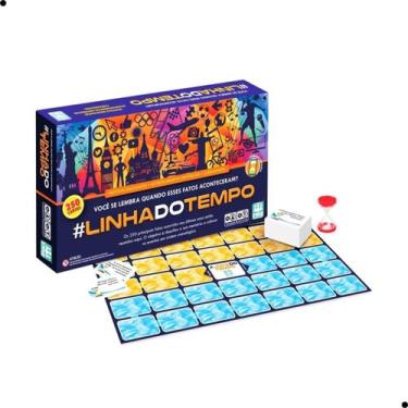 Imagem de Jogo de tabuleiro linha do tempo-nig