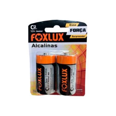 Imagem de  Pilhas Foxlux Média Lr14 Alcalina C2 1.5v 2 Unidades  - NENHUMA - Uni