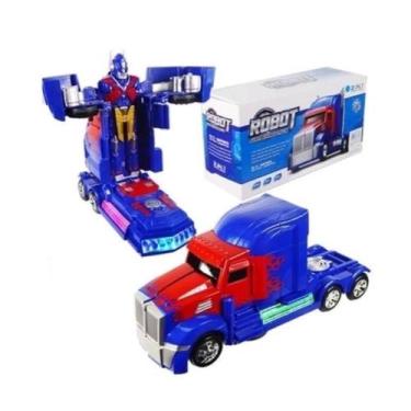 Imagem de Brinquedo Transformers Robô Infantil Caminhão Optimus Prime - Think Bi