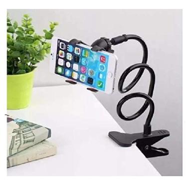 Imagem de Suporte Para Celular Flexível de Mesa Universal Base Com Presilha- SUP0013