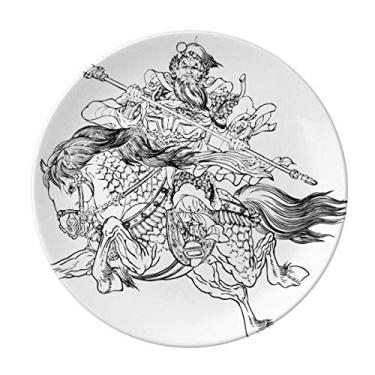 Imagem de Masterpiece The Romance Prato de três reinos Decorativo de Porcelana Salver Prato de Jantar