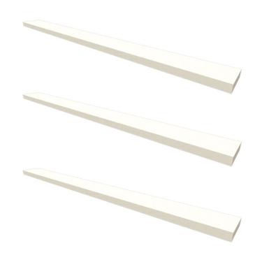 Imagem de Conjunto com 3 Prateleiras Ardo Branco 110 cm