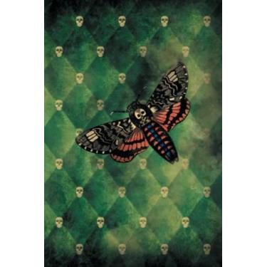 Imagem de Death Head Sphinx Moth and The Red Rose Notebook