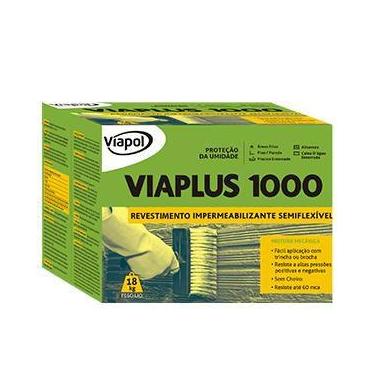 Imagem de Revestimento Impermeabilizante Viaplus 1000 18Kg - Viapol