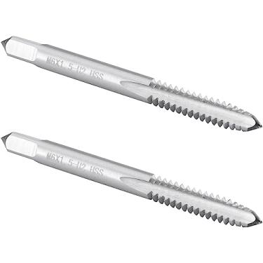 Imagem de Burkit 2 peças M6 X 1,5 Rosca Torneira Mão Direita, HSS M6 x 1,5 Torneira de Máquina Reta Canelada