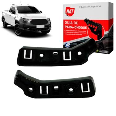 Imagem de Suporte Guia Parachoque Nova Strada 2020 Até 2024 Dianteiro (Lado Direita)