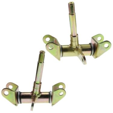 Imagem de PRO BAT Universal ATV Go Kart Juntas de direção esquerda direita Kart eixo de direção dianteira para quadriciclo chinês 49cc 50cc 70cc 90cc 110cc buggy UTV Quad Bike Peças, 2 peças