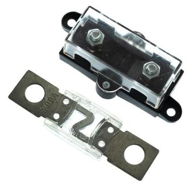 Imagem de Porta Fusível Caixa Acrílico Com Fusíveis Mega Amperes Misto Permak Or