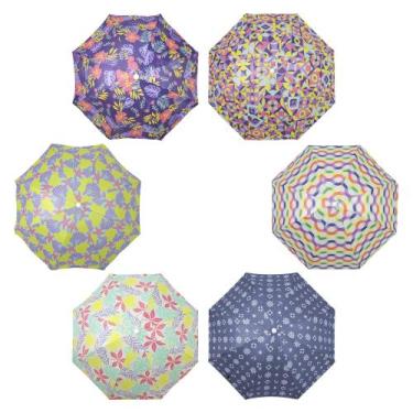 Imagem de Guarda-Sol Classic 1,60m em Poliéster Estampas Sortidas Bel, 1,60m