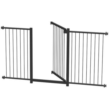 Imagem de KIT GRADE PORTÃO PET BEBÊ CORREDOR DIVISOR AMBIENTE 68 CM 70 CM 1,00 m