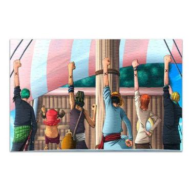Imagem de Quebra-cabeça Personalizado One Piece Alabasta 60 Peças - Pomps Geek