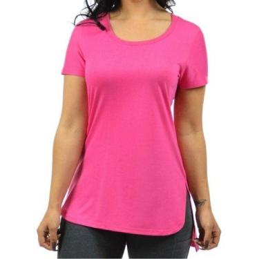 Imagem de Kit 2 Blusas Feminina Mullet Plus Size Longa - Vesttuario, Fúcsia, 52