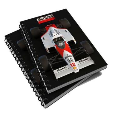 Imagem de Caderno Universitário 10 Mat Pers.Tema Formula 1 F1 Mod02 - Premium