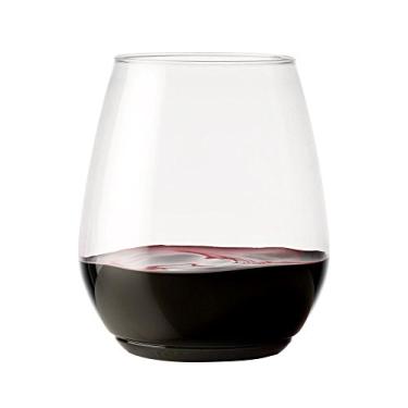 Imagem de TOSSWARE Vino XL Conjunto de 12 taças de vinho de qualidade premium, recicláveis, inquebráveis e transparentes, 12 unidades (pacote com 1)