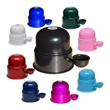 Imagem de Bebedouro Pote De Agua Vida Mansa Alumínio 1.4L Para Caes De Pelos Lon