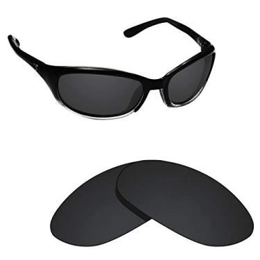 Imagem de Alphax Lentes de reposição polarizadas para arpão Costa Del Mar - várias opções, Preto oculto polarizado, Tamanho �nico