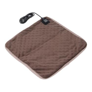 Imagem de Manta Elétrica Aquecida TOPINCN, Manta de Aquecimento Elétrica de 5 W e 3 Engrenagens Com Cabo de 5 Pés e Plugue Tipo C para Se Manter Aquecido No Escritório Doméstico, Fibra