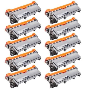 Imagem de KIT 10 Toner Compatível TN660 TN2370/TN2340 Para Impressoras HLL2340DW