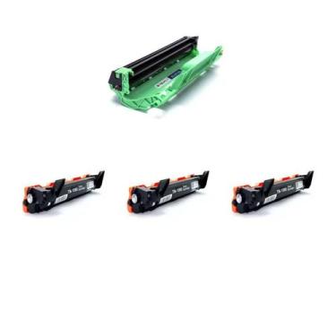 Imagem de Kit Cilindro Compatível Dr1060 + 3 Toner Tn1060 1602 Hl1212W - Maxtone